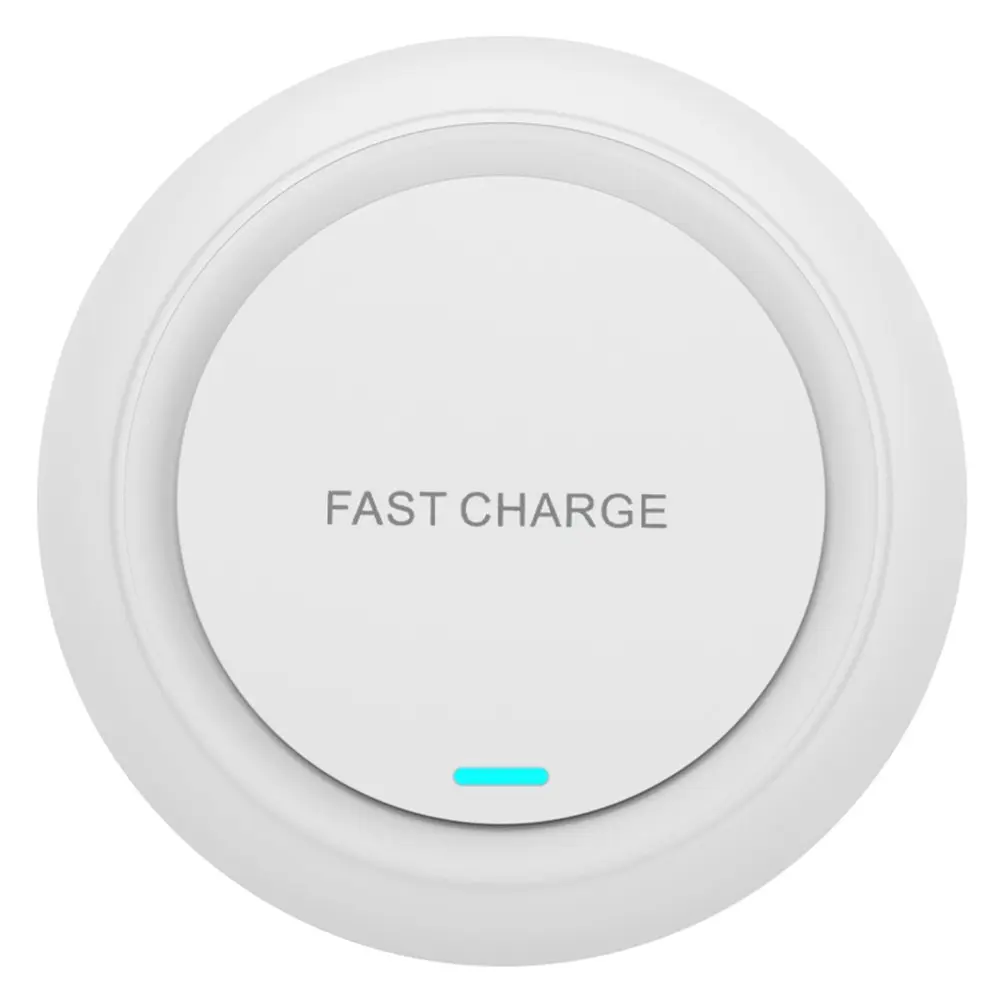 15W Trådløs Opladeplade hvid