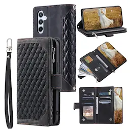 Samsung Galaxy S24 Quiltet pungtaske, Sort
