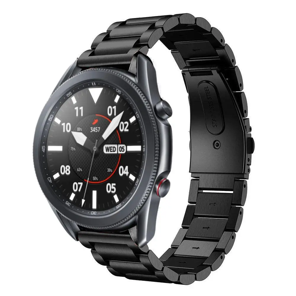 Metalarmbånd Samsung Galaxy Watch 3 45mm Sort