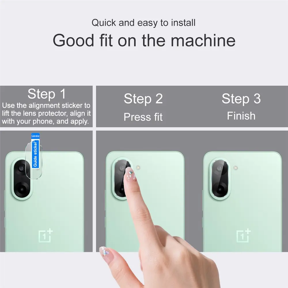 Härdat Glas 0.2mm Linsskydd  OnePlus Nord CE5 Genomskinlig