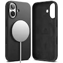 Silicone Magnetic Case iPhone 17 Black