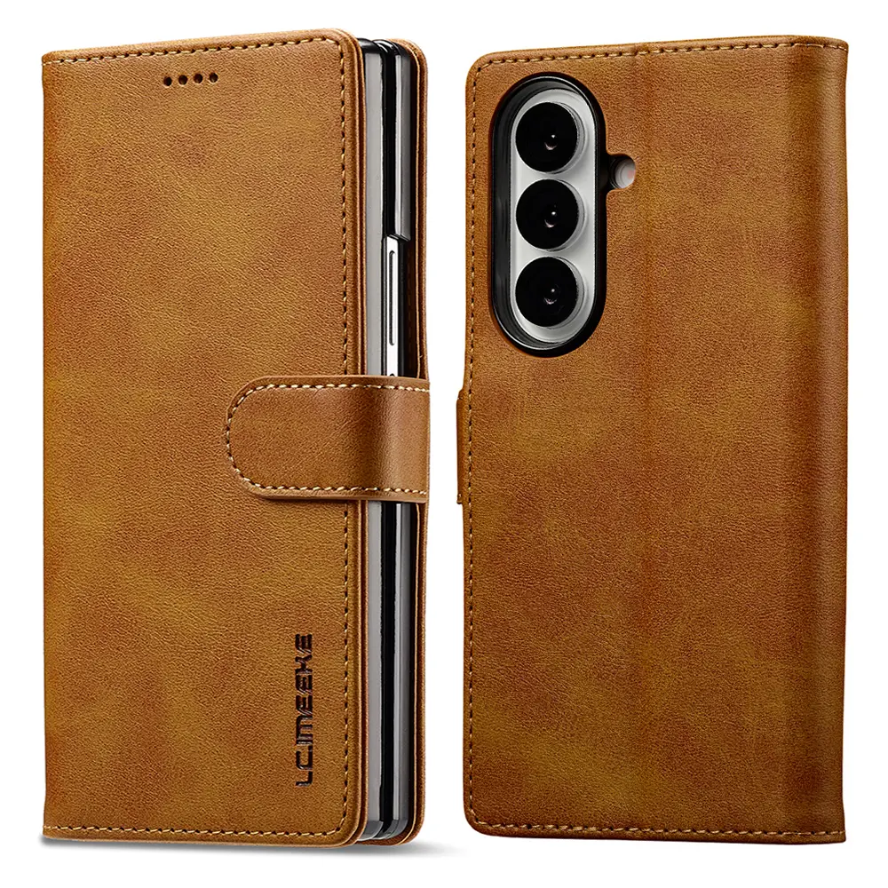 Tegnebogsetui Samsung Galaxy Z Fold 7 Cognac