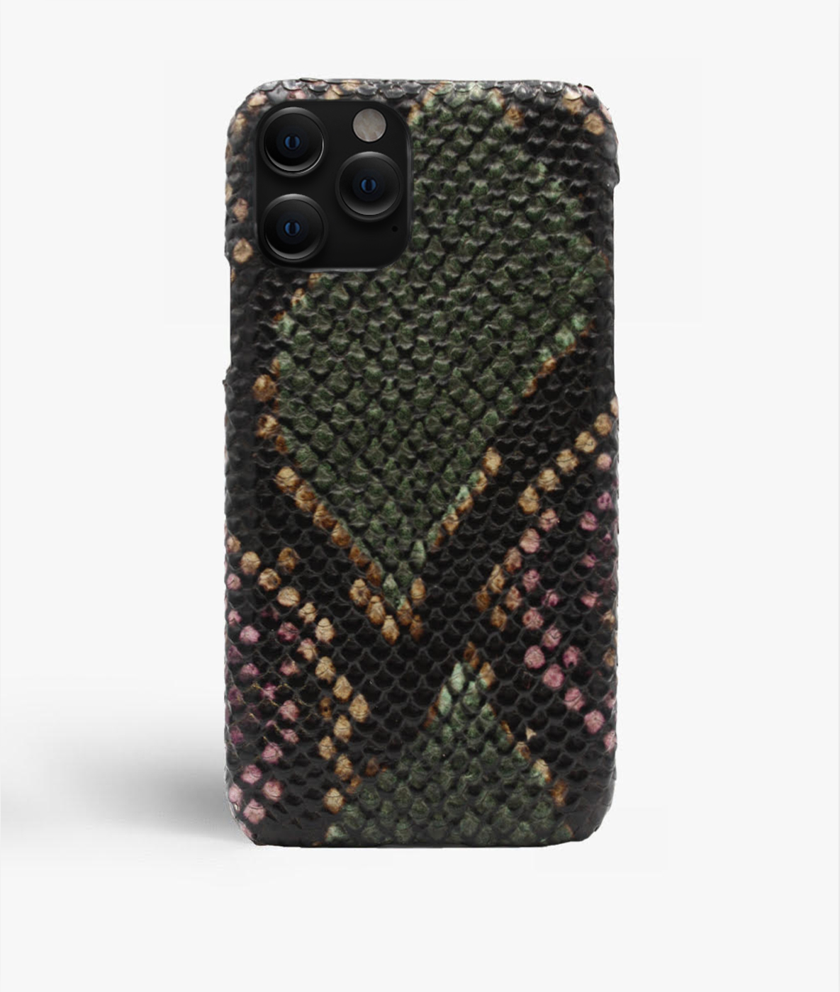 The Case Factory Deksel iPhone 11 Pro Python Multicolor