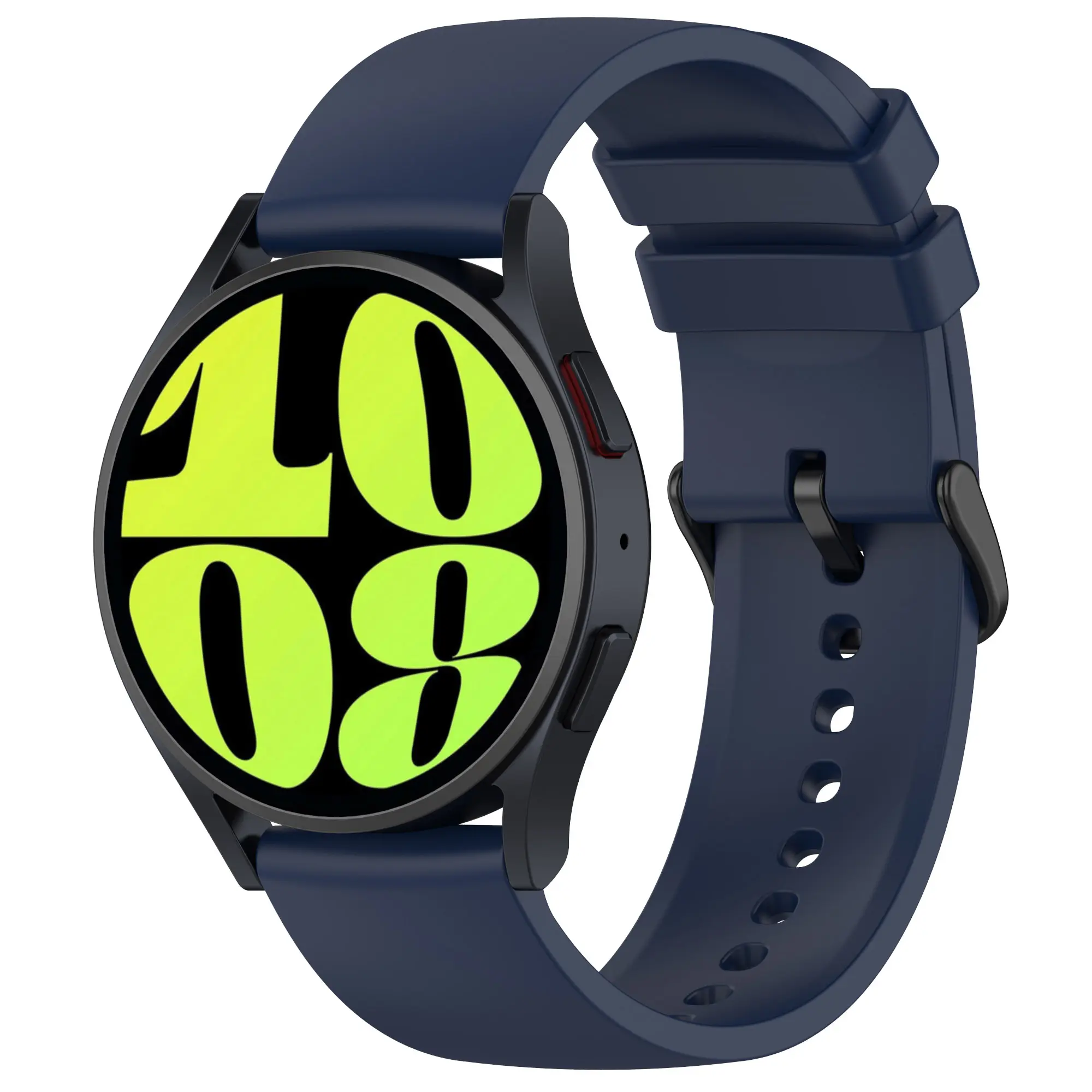 Silikonarmband Universal 18mm blå