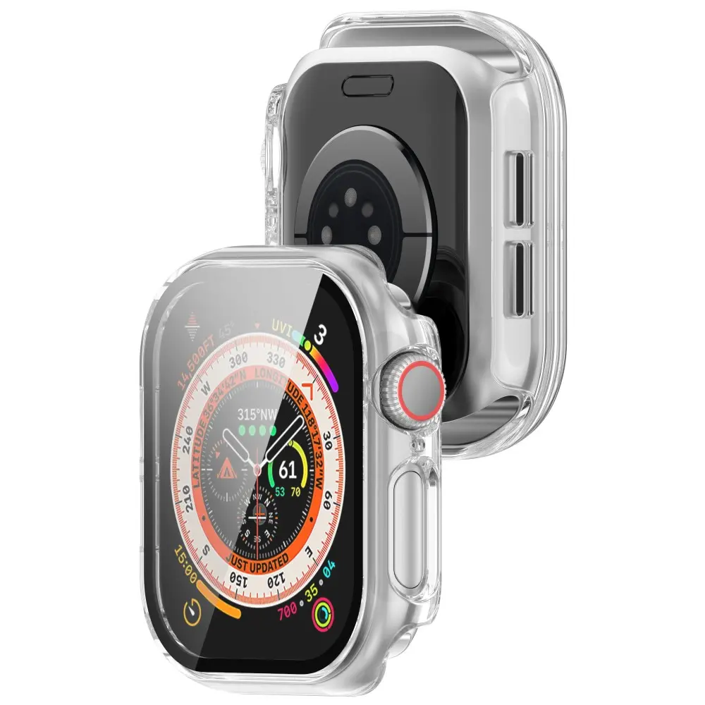 Full Cover Case Apple Watch Series 11 46mm Genomskinlig