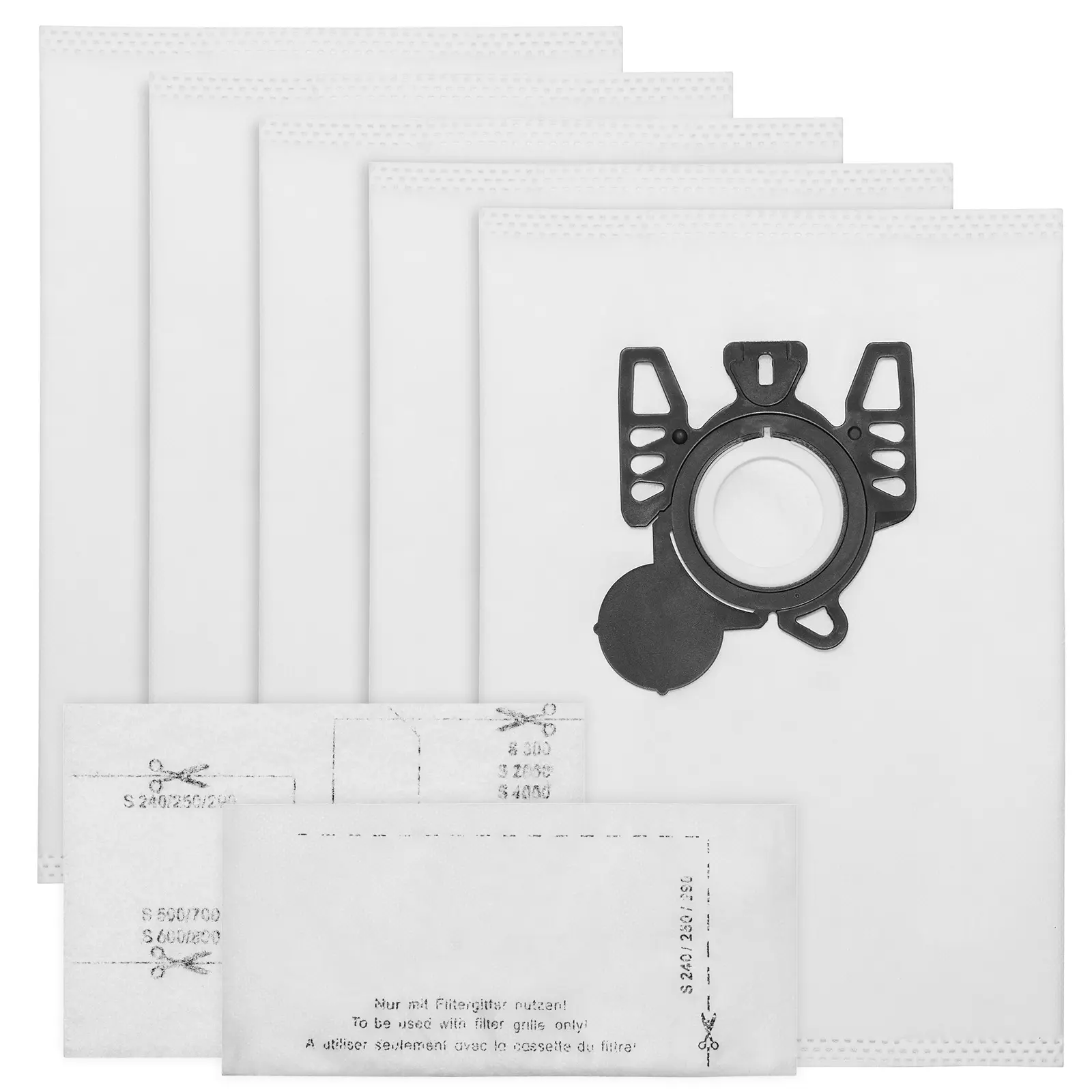 5-pak Støvsugerposer - alternativ til Miele FJM