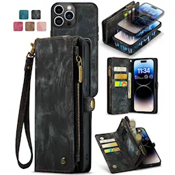 Multi-slot Mobiltaske iPhone 13 Pro Grå