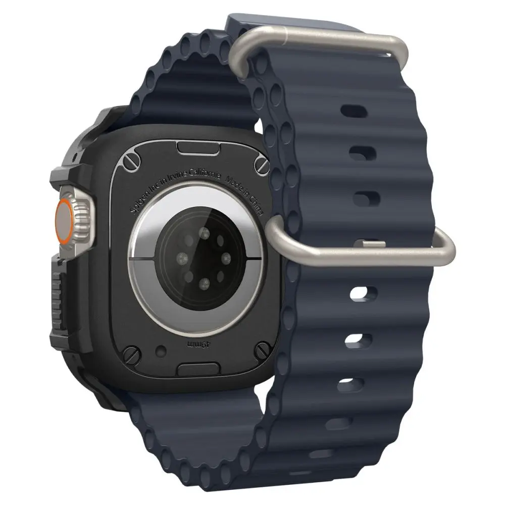 Apple Watch Ultra 49mm 3rd Gen Case Rugged Armor Matte Black