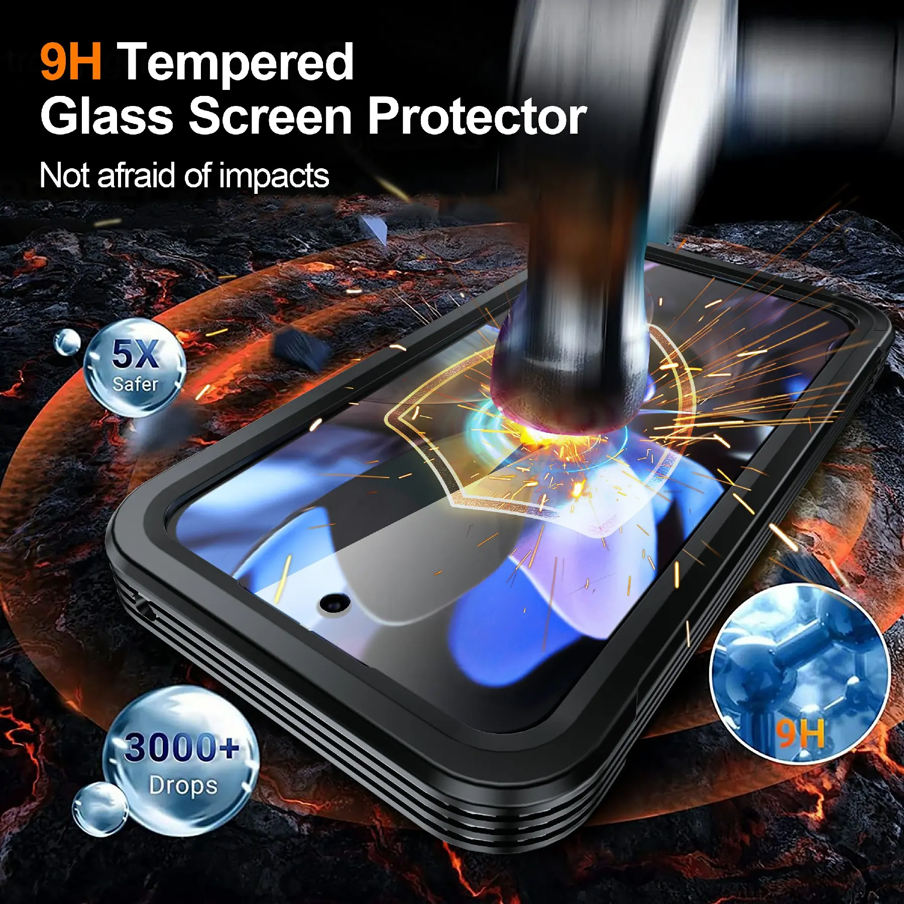 Full Protection MagSafe Case Google Pixel 11 Pro XL Svart