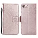 Læderetui Mandala iPhone 17e Rose guld