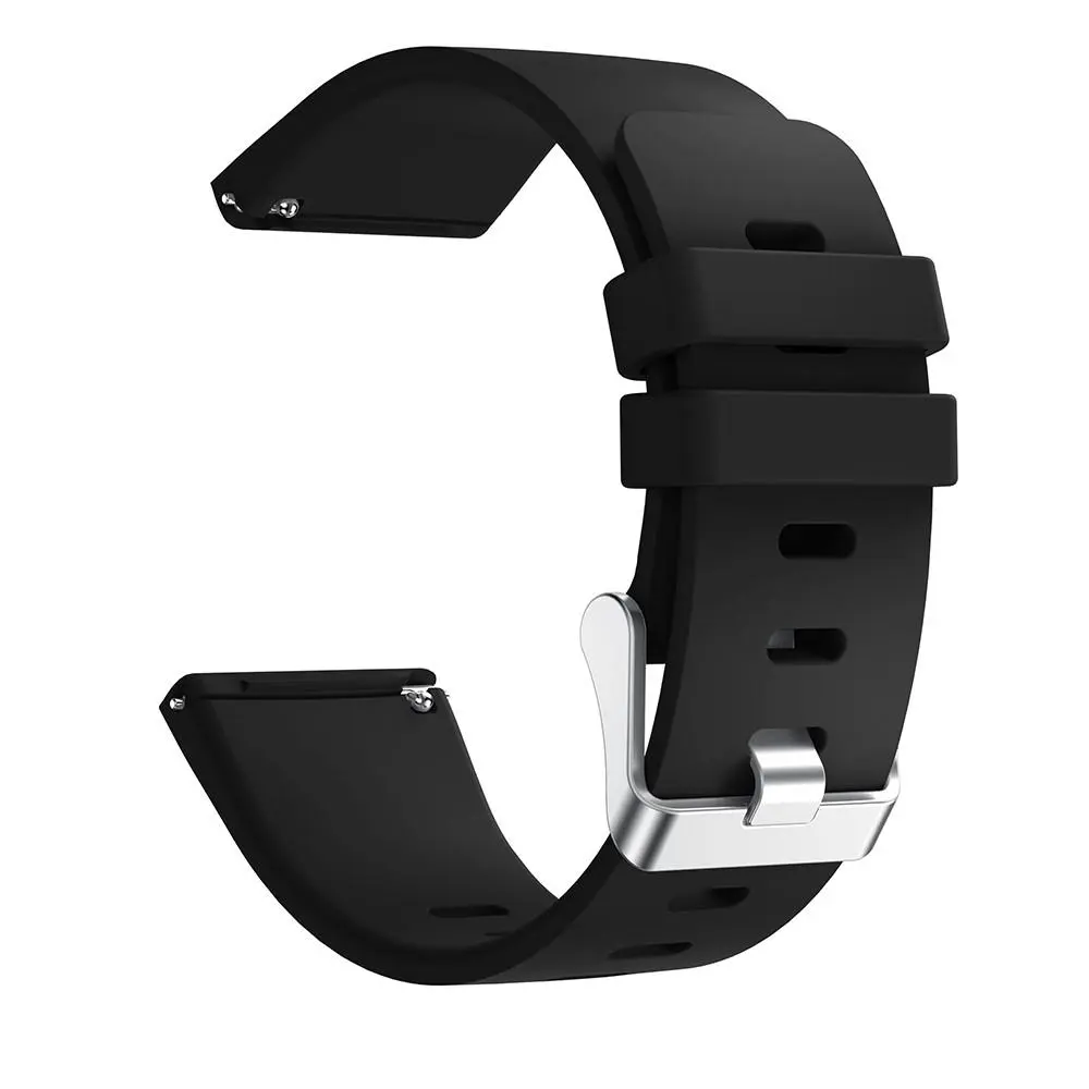 Silikonarmband Fitbit Versa 2/Versa Svart
