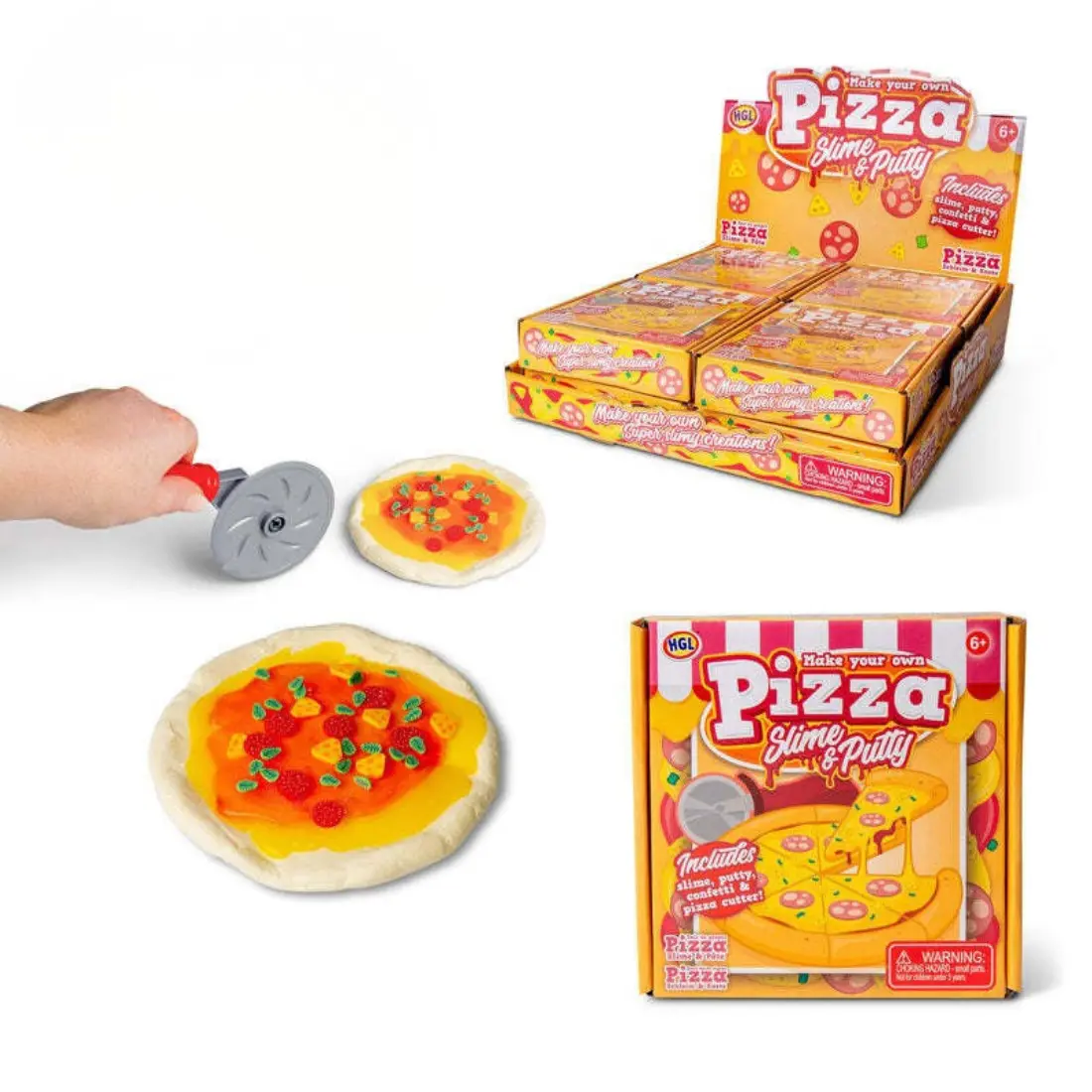 Pizza Make Your Own Slime & Putty