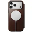 iPhone 18 Pro Max Modern Horween Leather Folio MagSafe Rustic Brown