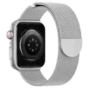 Apple Watch Ultra 49mm 4th Gen Reim Milanese Loop, Sølv