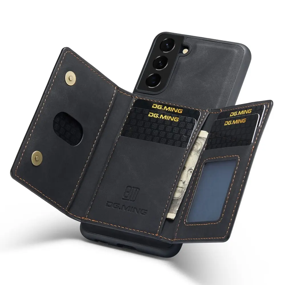 Magnetic Card Slot Case Samsung Galaxy S23 Svart