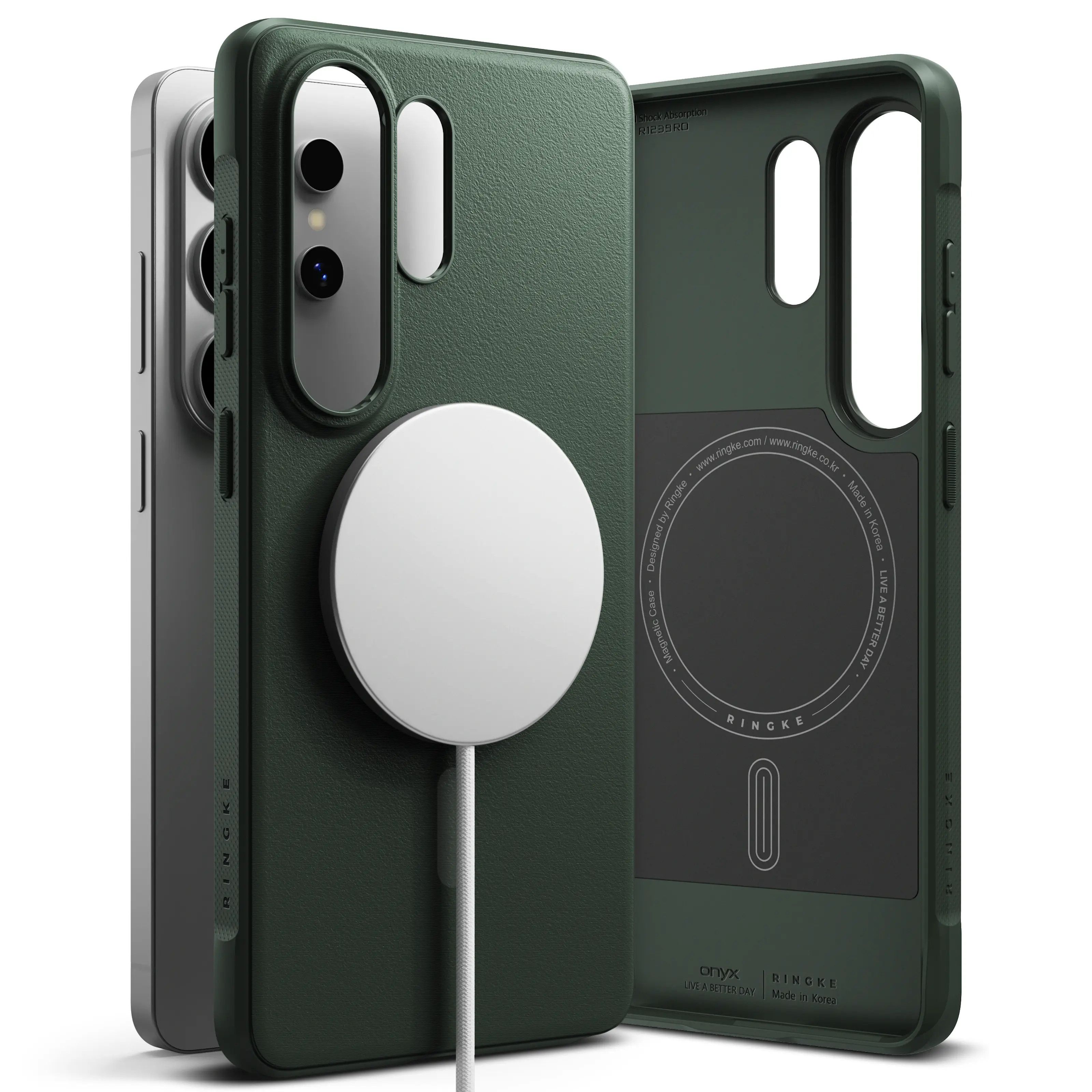 Onyx Magnetic Case Samsung Galaxy S26 Ultra Dark Green