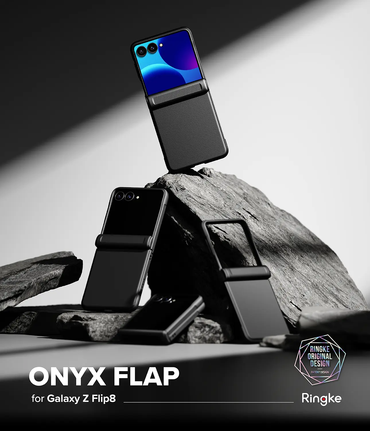 Onyx Flap Case Samsung Galaxy Z Flip 8 Black