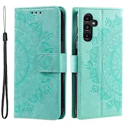 Læderetui Mandala Samsung Galaxy A26 Grøn
