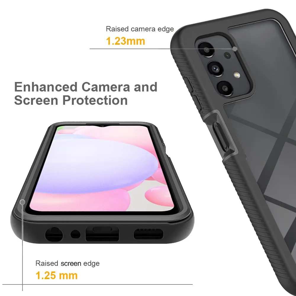 Full Protection Case Samsung Galaxy A13 Svart