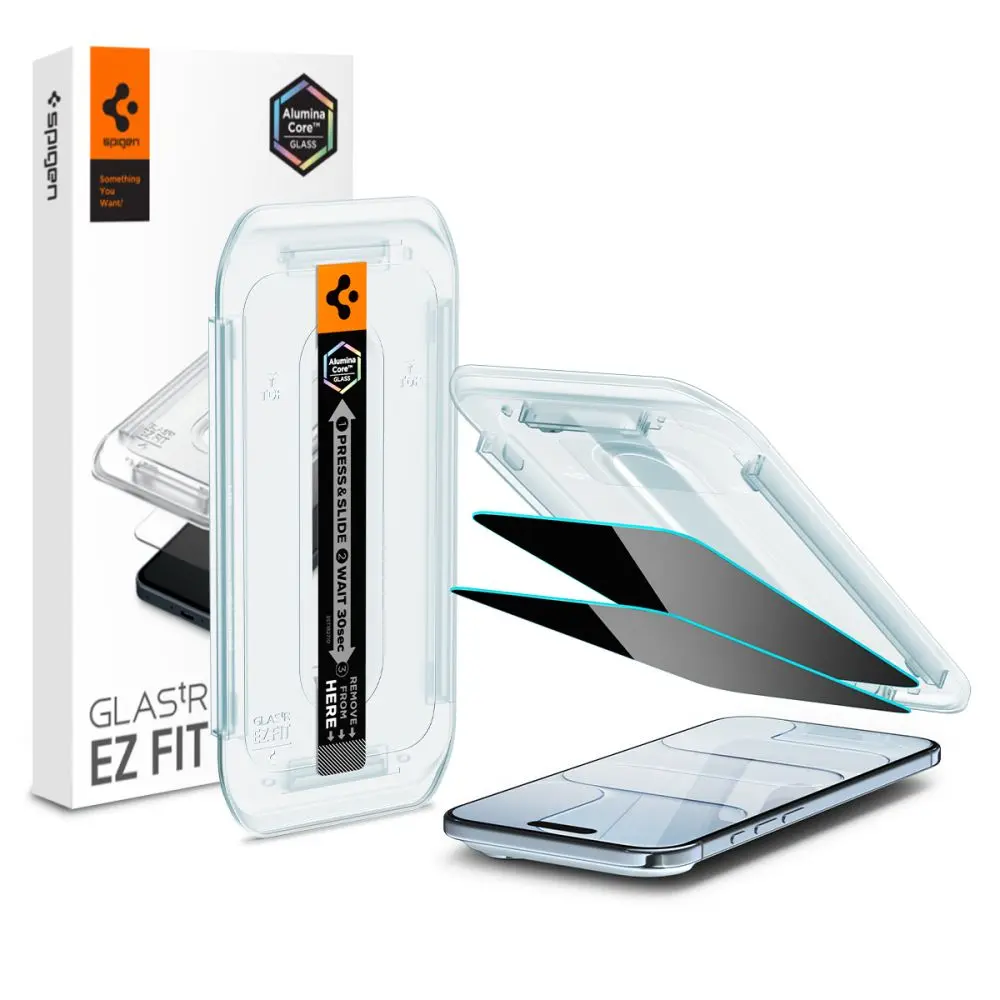 iPhone Air Privacy Screen Protector GLAS.tR EZ Fit (2-pack)