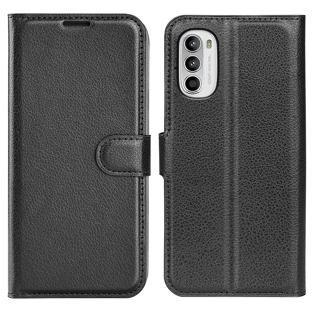 Mobiltaske Motorola Moto G52/Moto G82 Sort
