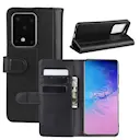 Ægte Læderetui Samsung Galaxy S20 Ultra Sort
