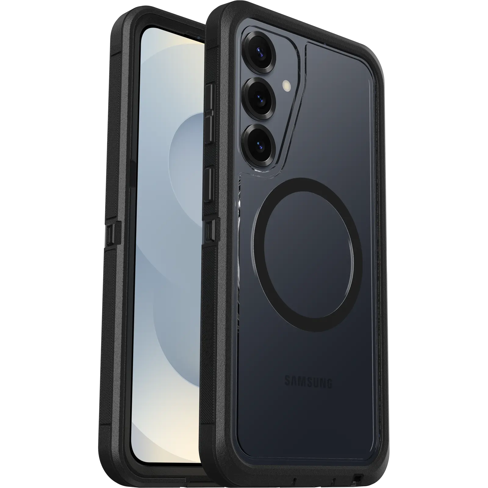 Defender XT Cover Samsung Galaxy S25 Plus Sort/gennemsigtig