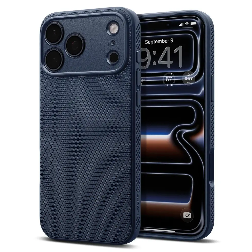 iPhone 18 Pro Max Case Liquid Air Navy Blue