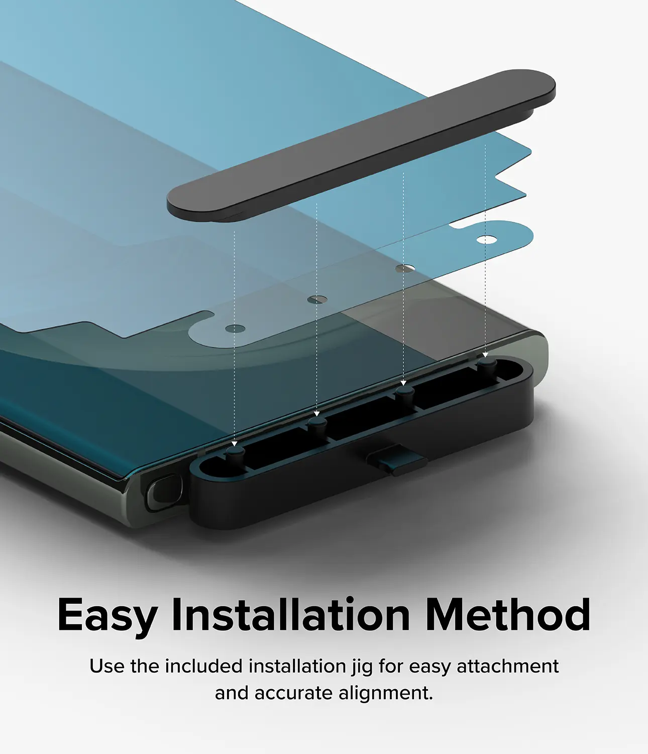 Dual Easy Wing Screen Protector (2-pack) Samsung Galaxy S23 Ultra