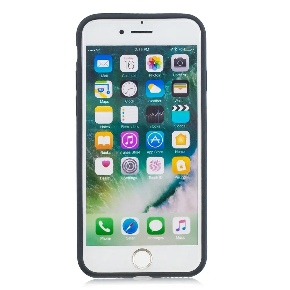 TPU Skal iPhone SE 2020 Svart