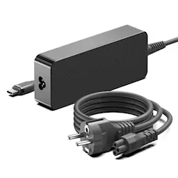 USB-C Oplader/AC-adapter 140W PD til MacBook og PC 2.7m, Sort