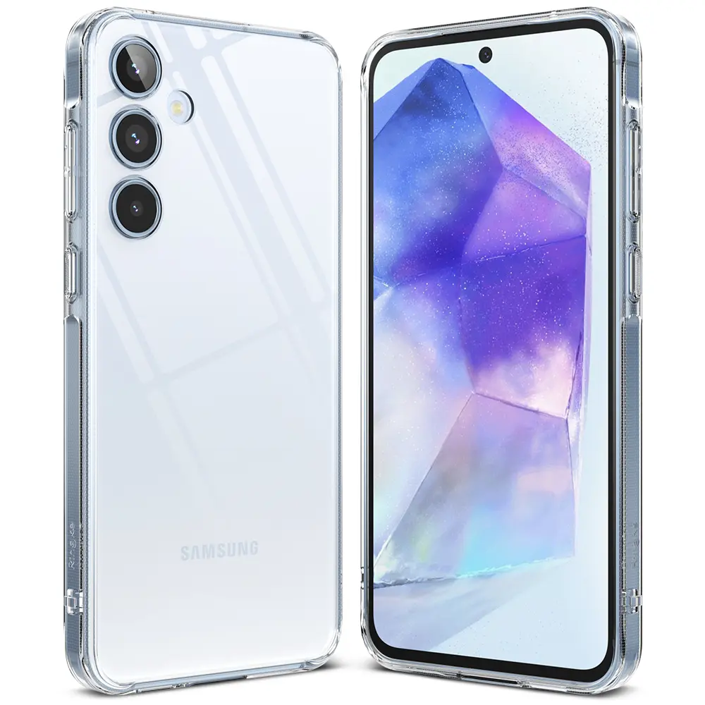 Fusion Case Samsung Galaxy A55 Gennemsigtig