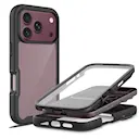 Full Protection Case iPhone 18 Pro Max Sort/gennemsigtig