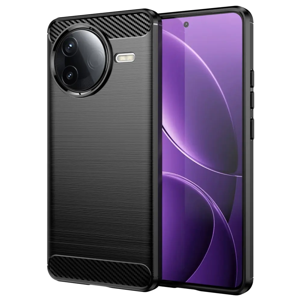 Xiaomi Poco F7 Pro Cover TPU Brushed Sort
