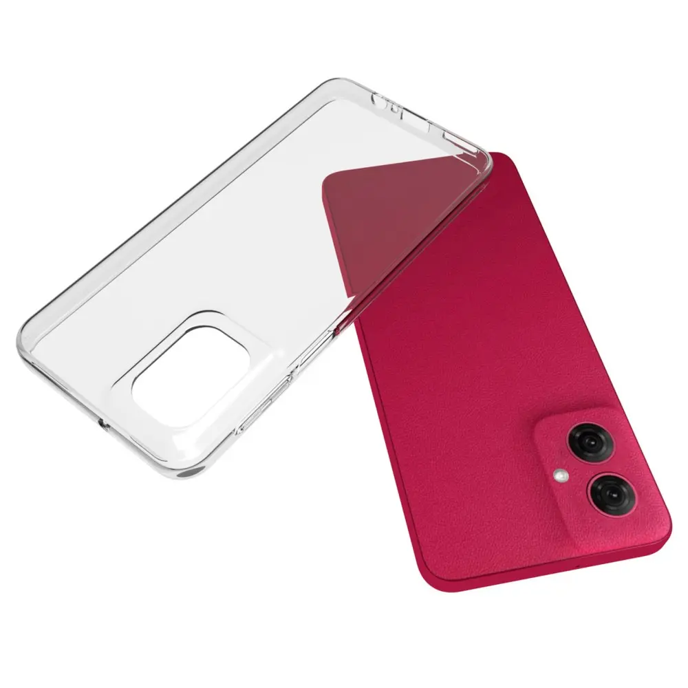 TPU Case Motorola Moto G55 Genomskinlig