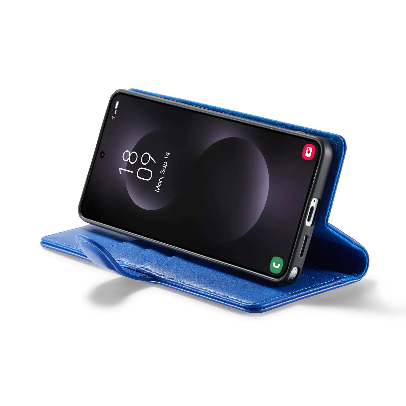 Äkta Läderfodral Samsung Galaxy S26 Ultra Blå