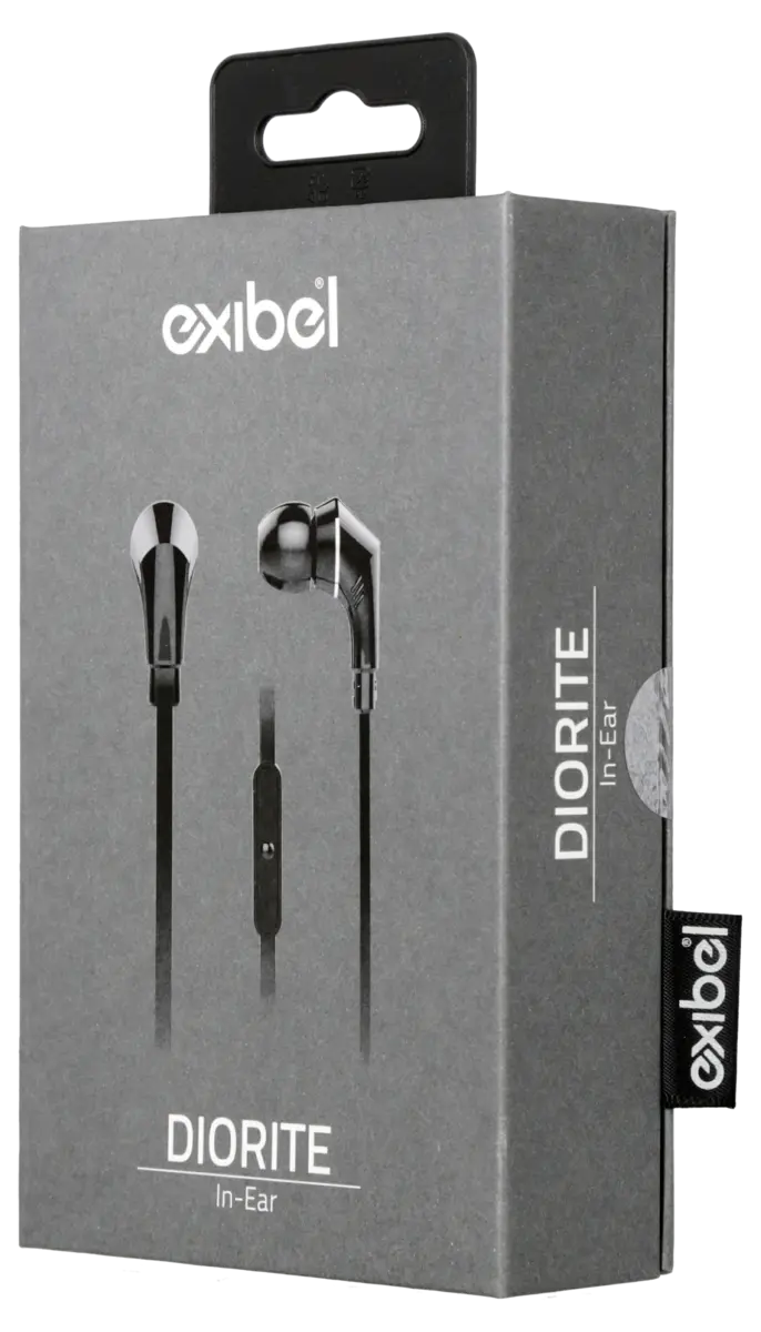 Diorite Trådbundna hörlurar in-ear 3.5mm Svart