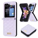 Etui Samsung Galaxy Z Flip 6 Quilted lila
