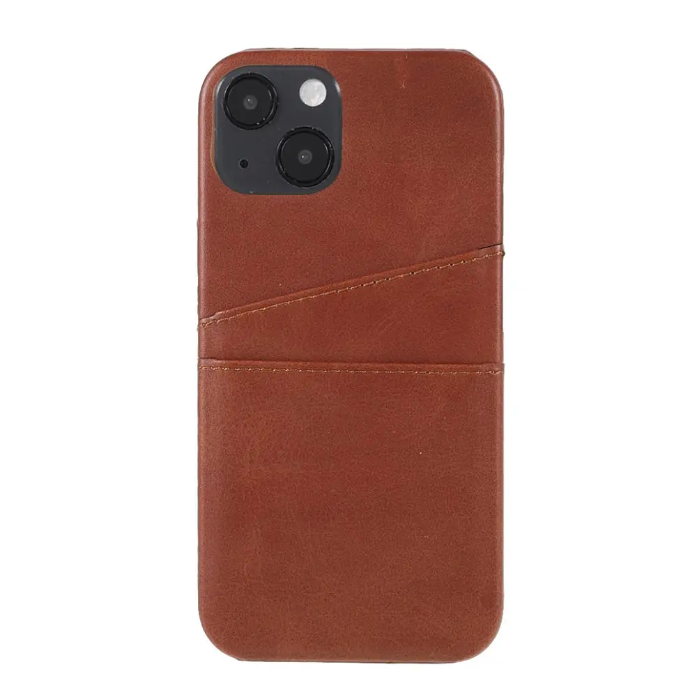 Card Slots Case iPhone 13 Brun