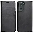 Suojakotelo Aito Nahka Samsung Galaxy S22 Plus Musta