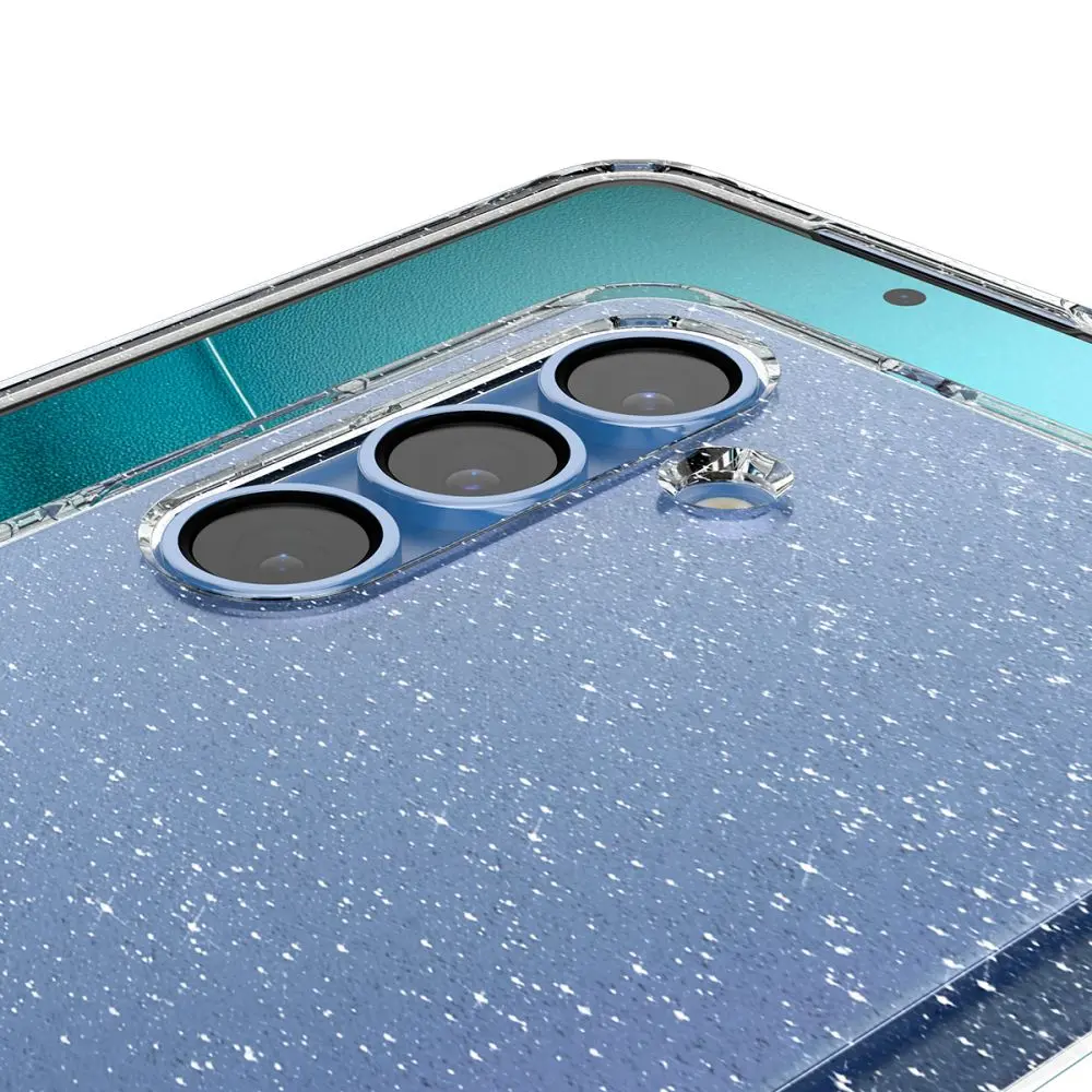 Case Liquid Crystal Samsung Galaxy S25 Glitter Crystal