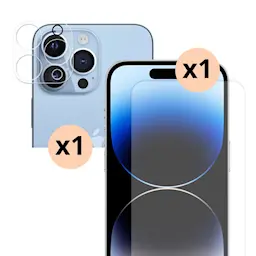 iPhone 16 Pro Max Näytön Panssarilasi ja Takakameroille