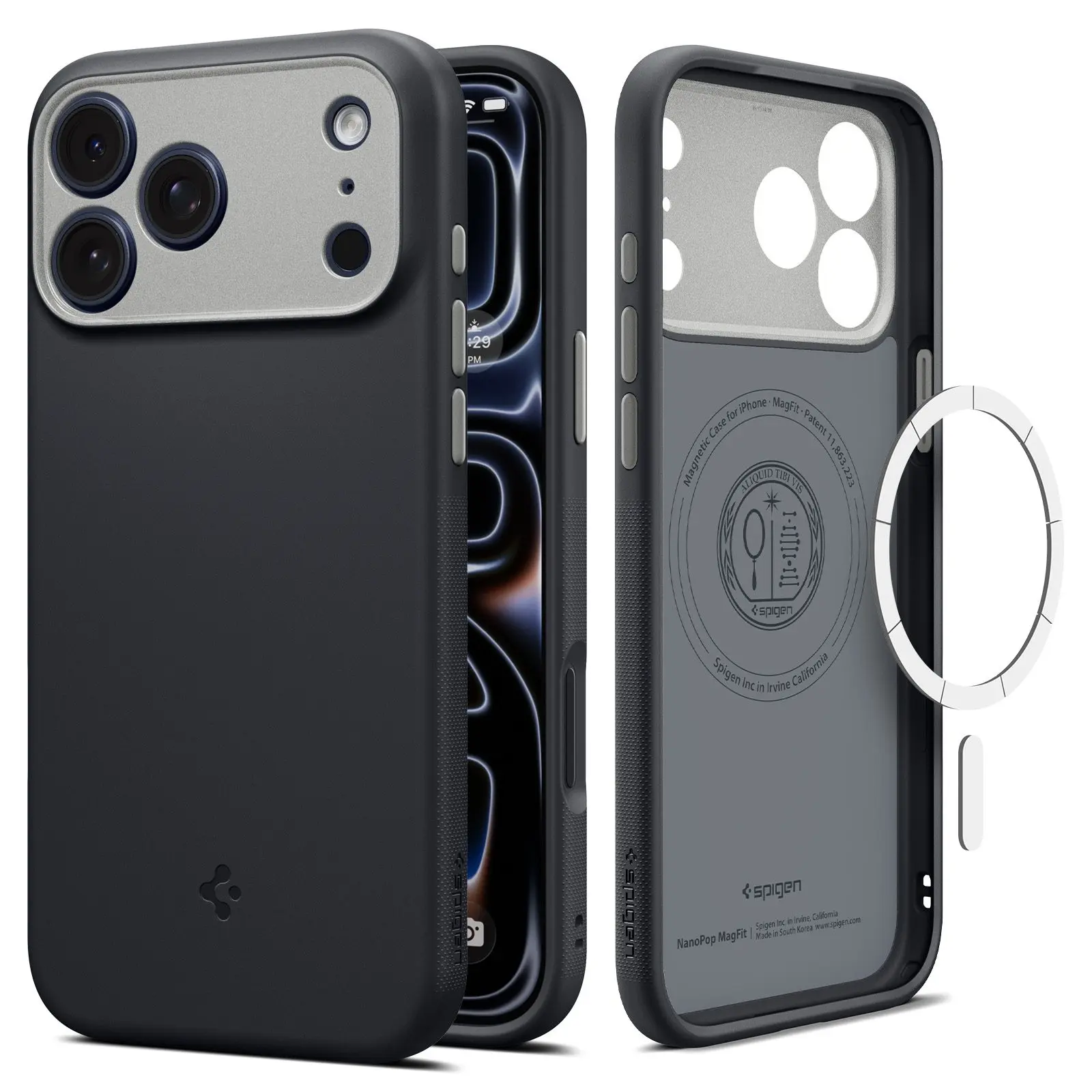 iPhone 17 Pro Case Nano Pop MagSafe Black Sesame