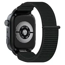 Huawei Watch D3 nylonrem med velcrolukning, Sort