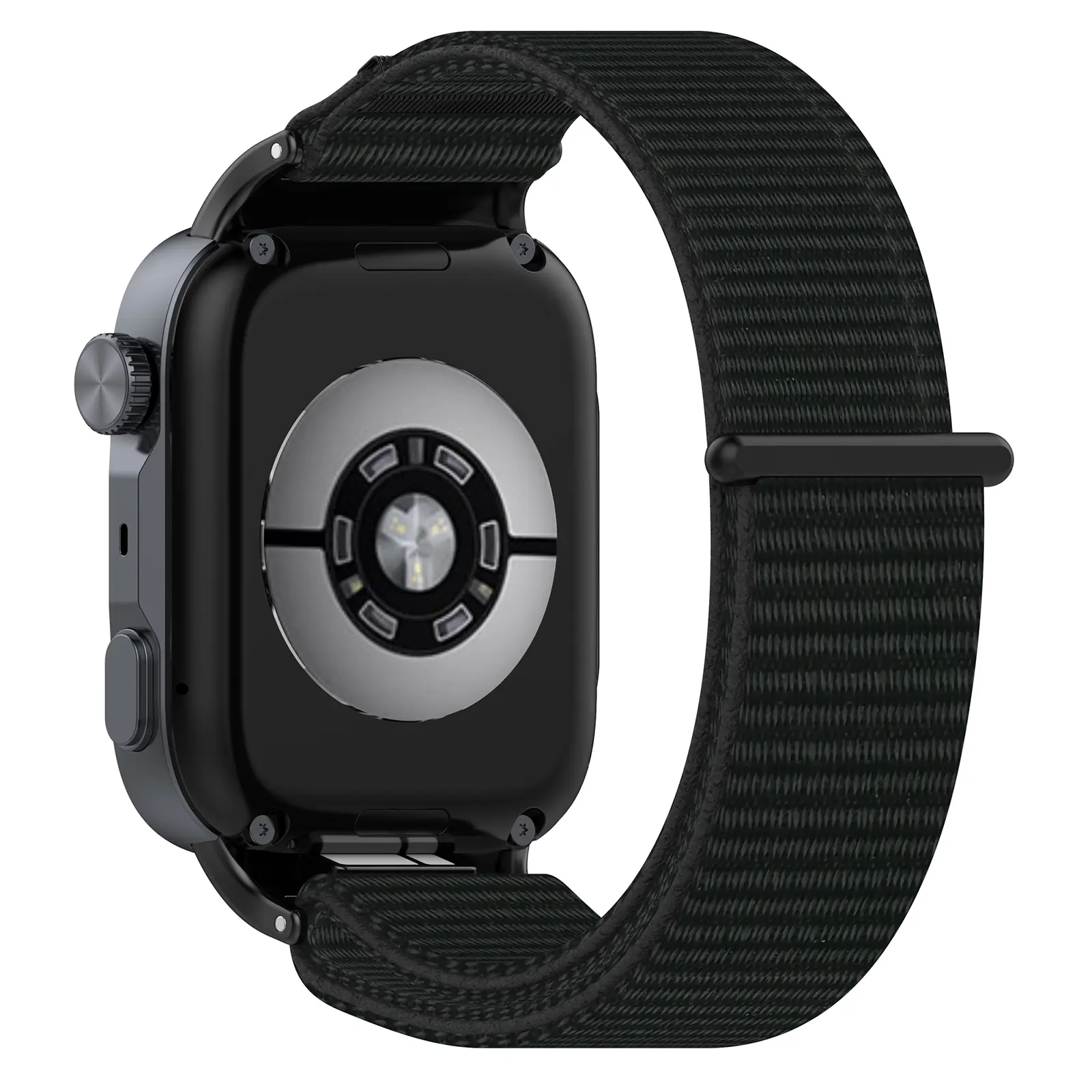 Huawei Watch D3 nylonrem med velcrolukning, Sort
