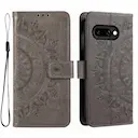 Læderetui Mandala Google Pixel 9a Grå