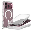 iPhone 18 Pro Mobiilikotelo magneettinen täyssuojaus, Kirkas