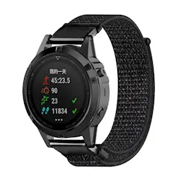 Nylonurrem Garmin Fenix 8 47mm Sort