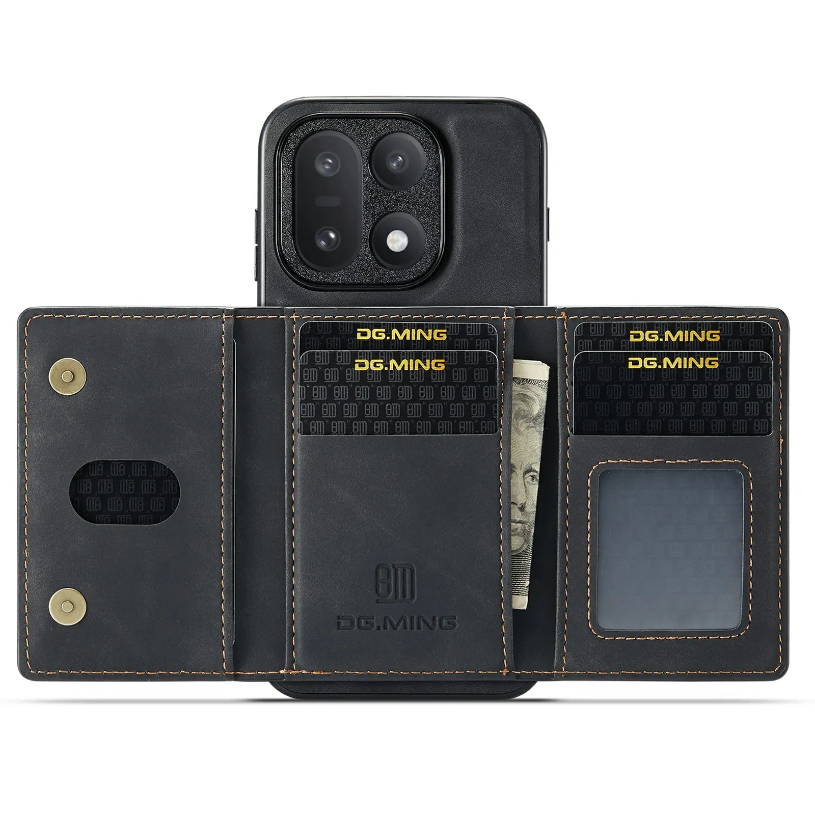 Magnetic Card Slot Case  OnePlus 15 Svart
