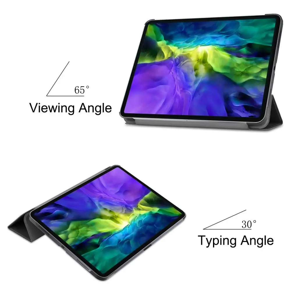 Fodral Tri-fold Apple iPad Pro 11 2nd Gen (2020) Svart